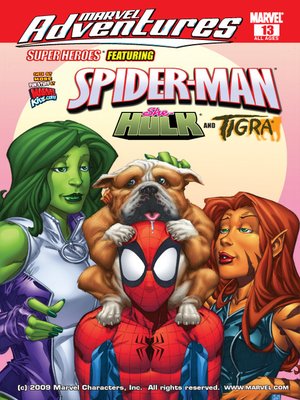 cover image of Marvel Adventures Super Heroes, Issue 13